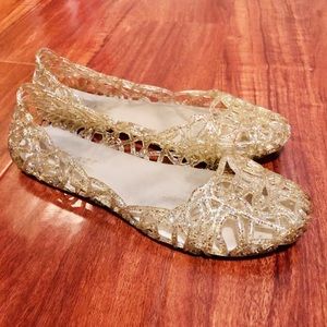 Sparkly Jelly Unique styled Flats